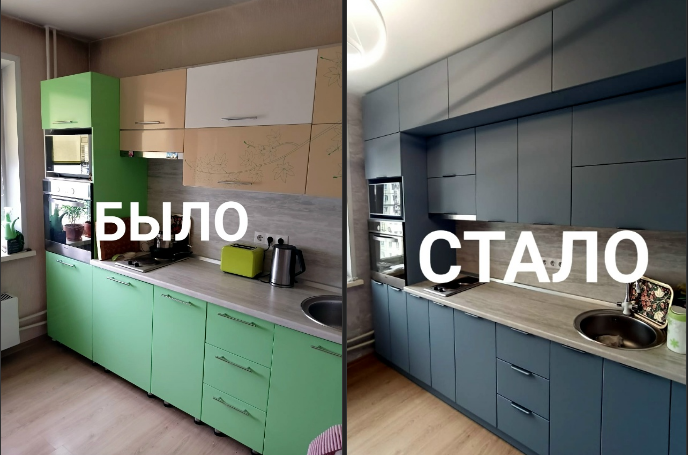 Рестайлинг кухни: как мы подарили вторую жизнь старой мебели